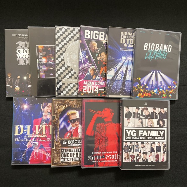 BIGBANG DVD 3点 通常盤 - ミュージック