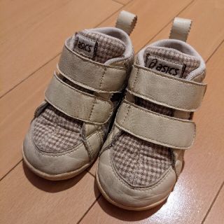 アシックス(asics)のアシックス　ベビーシューズ　13.0cm　ベージュ(スニーカー)