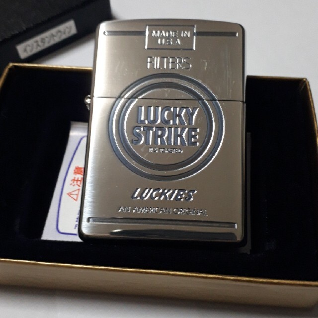 未使用　ラッキーストライク　Zippo　2004年製造　ジッポー | フリマアプリ ラクマ