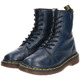 ドクターマーチン(Dr.Martens)の古着 ドクターマーチン Dr.Martens 8ホールブーツ 英国製 UK4 レディース22.5cm /saa006501(ブーツ)