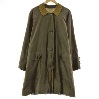 バーバリー(BURBERRY)の古着 バーバリー Burberry's コーデュロイ襟 ロングコート 英国製 レディースXL /eaa196059(ロングコート)