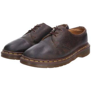 ドクターマーチン(Dr.Martens)の古着 ドクターマーチン Dr.Martens 3ホールシューズ 英国製 UK6 レディース24.5cm /saa006402(ブーツ)