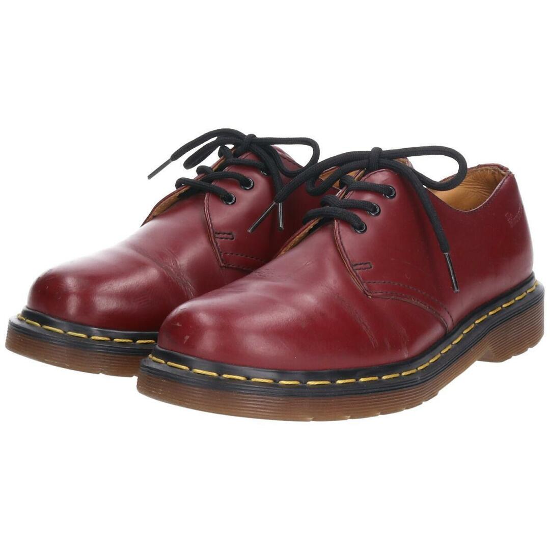 ドクターマーチン Dr.Martens 3ホールシューズ UK5 レディース23.5cm /saa006426レッド系赤色柄