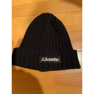 ザノースフェイス(THE NORTH FACE)のSchoffel ショッフェル beanie 新品 黒(ニット帽/ビーニー)