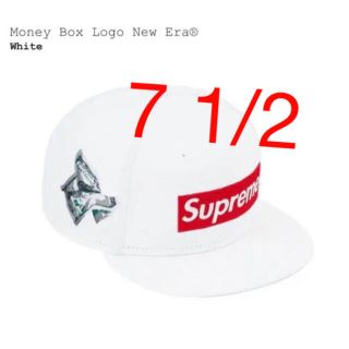 シュプリーム(Supreme)のsupreme Money Box Logo New Era white (キャップ)