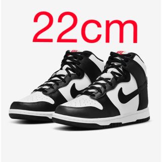 ナイキ(NIKE)のnike wmns dunk high black and white(スニーカー)