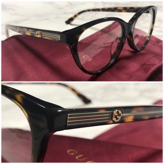 Gucci - ✴︎新品✴︎ レア 正規品 GUCCI メガネ べっ甲 ボストン