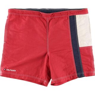 トミーヒルフィガー(TOMMY HILFIGER)の古着 トミーヒルフィガー TOMMY HILFIGER スイムショーツ ショートパンツ メンズXL /eaa027798(ショートパンツ)