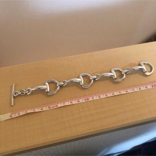 特大 メキシカンジュエリー ホースビット ブレスレット シルバー925の