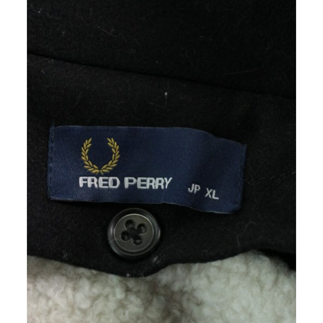 FRED PERRY フレッドペリー ダッフルコート XL 黒