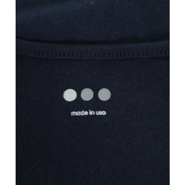 three dots(スリードッツ)のthree dots スリードッツ Tシャツ・カットソー S 紺 【古着】【中古】 レディースのトップス(カットソー(半袖/袖なし))の商品写真
