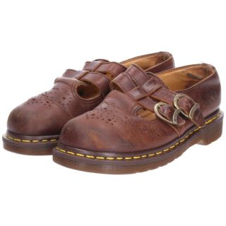 ドクターマーチン(Dr.Martens)の古着 ドクターマーチン Dr.Martens ストラップシューズ 英国製 UK4 レディース22.5cm /saa001296(ブーツ)