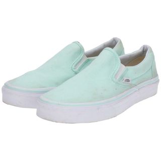 ヴァンズ(VANS)の古着 バンズ VANS SLIP-ON スリッポン スニーカー US5 レディース23.0cm /saa002410(スニーカー)