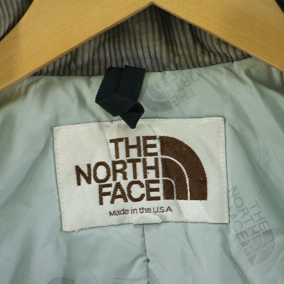 古着 80年代 ザノースフェイス THE NORTH FACE 茶タグ コーデュロイ 中綿ジャケット USA製 レディースS ヴィンテージ  /eaa101188