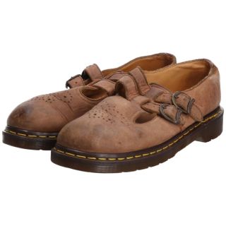 ドクターマーチン(Dr.Martens)の古着 ドクターマーチン Dr.Martens ストラップシューズ 英国製 UK7 メンズ25.5cm /saa003725(ブーツ)