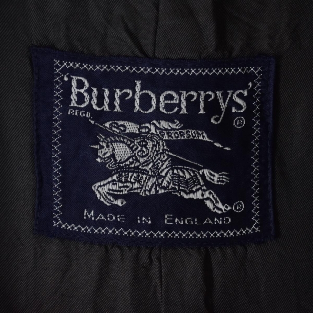 BURBERRY(バーバリー)の古着 バーバリー Burberry's チェック柄 トレンチコート 英国製 レディースL /eaa102146 レディースのジャケット/アウター(トレンチコート)の商品写真