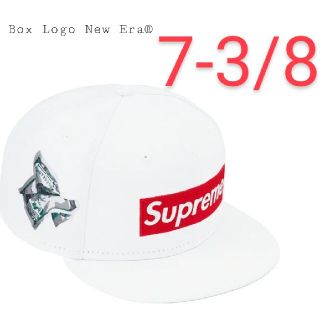 シュプリーム(Supreme)のMoney Box Logo New Era  Supreme 7-3/8(キャップ)