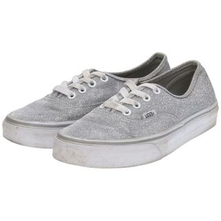 ヴァンズ(VANS)の古着 バンズ VANS AUTHENTIC ラメ加工 オーセンティック スニーカー US4.5 レディース22.5cm /saa003385(スニーカー)