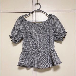 シマムラ(しまむら)のバックリボントップス(シャツ/ブラウス(半袖/袖なし))