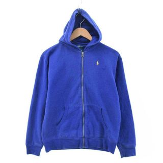 ラルフローレン(Ralph Lauren)の古着 ラルフローレン Ralph Lauren POLO RALPH LAUREN スウェットフルジップパーカー レディースL /eaa109323(トレーナー/スウェット)