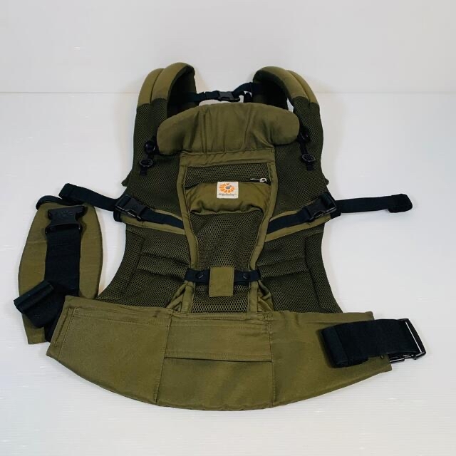 Ergobaby - 在庫処分☆美品☆エルゴベビーADAPT カーキ3Dエアー