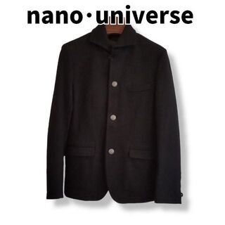 nano・universe - ナノユニバース　ショートコート ジャケット S ブラック