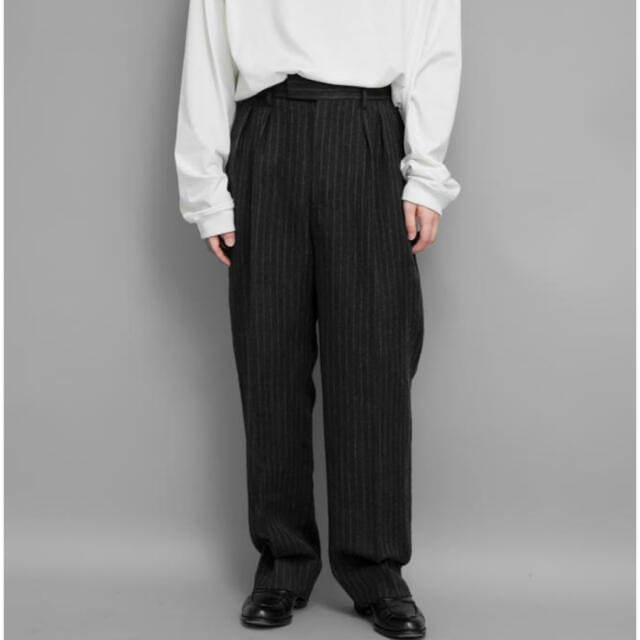 1LDK SELECT(ワンエルディーケーセレクト)のA.PRESSE Wide Tapered Trousers メンズのパンツ(スラックス)の商品写真