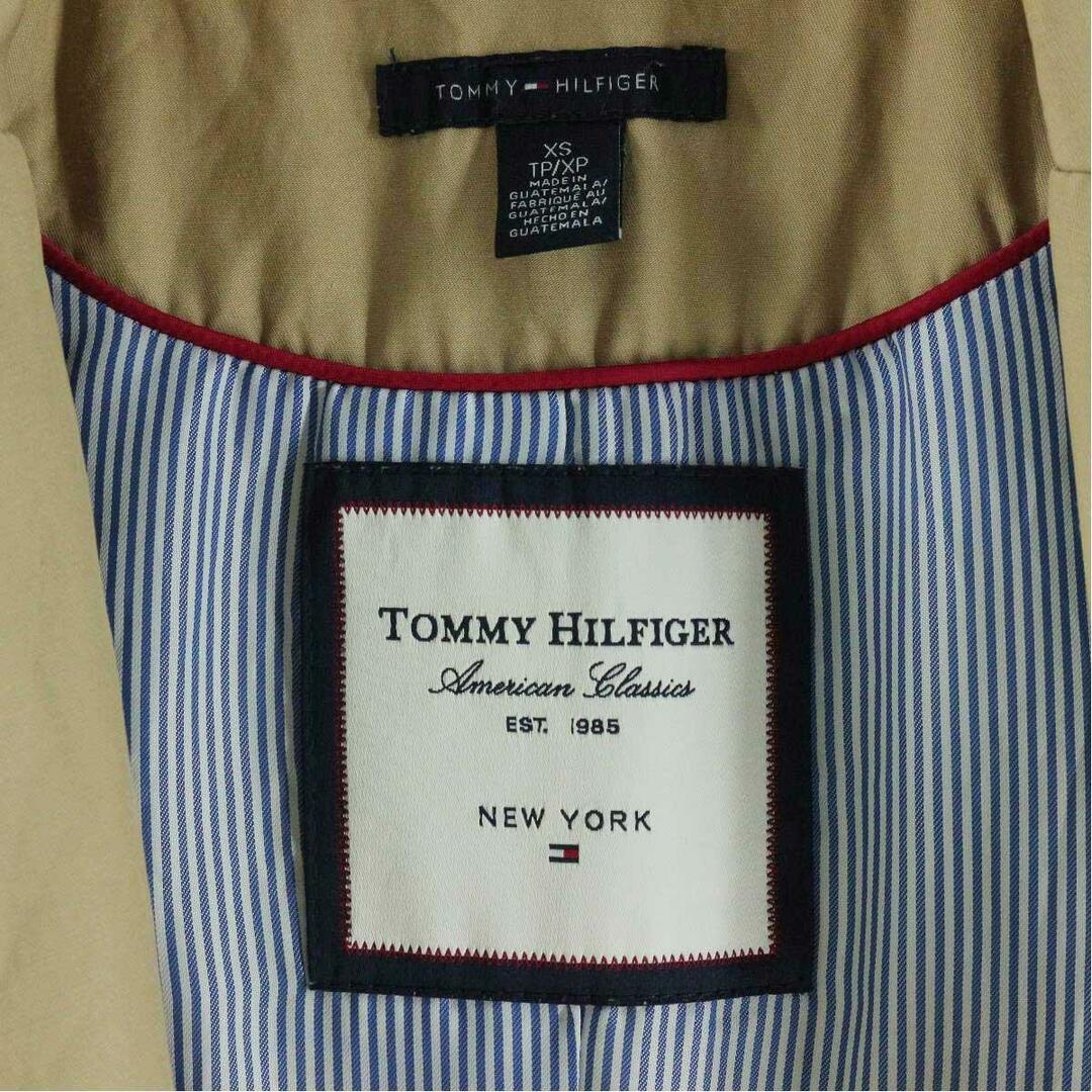 TOMMY HILFIGER(トミーヒルフィガー)の古着 トミーヒルフィガー TOMMY HILFIGER トレンチコート レディースXS /eaa129780 レディースのジャケット/アウター(トレンチコート)の商品写真