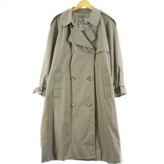 アクアスキュータム(AQUA SCUTUM)の古着 アクアスキュータム Aquascutum AQUA5 トレンチコート カナダ製 レディースXL /eaa114885(トレンチコート)