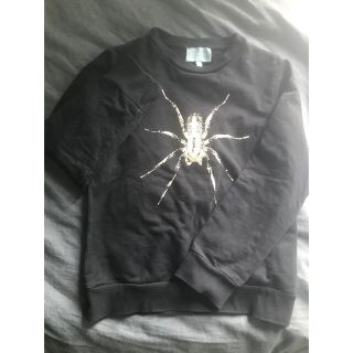 ランバン(LANVIN)のLanvin Petite ネイビー スパイダー スウェット 6ans (Tシャツ/カットソー)