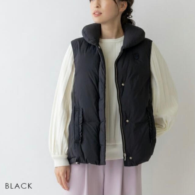 Sono - sono ブラック R.D.S バックフレアダウンベストの通販 by 商品