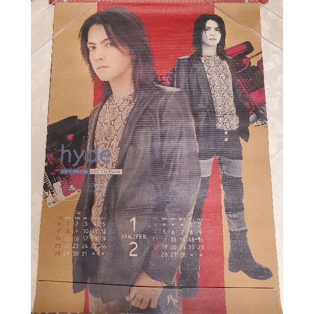 L'Arc~en~Ciel - L'Arc~en~Ciel 2001年オフィシャルカレンダー L'Arc~en~Ciel - L'Arc~en~Ciel 2001年オフィシャルカレンダー