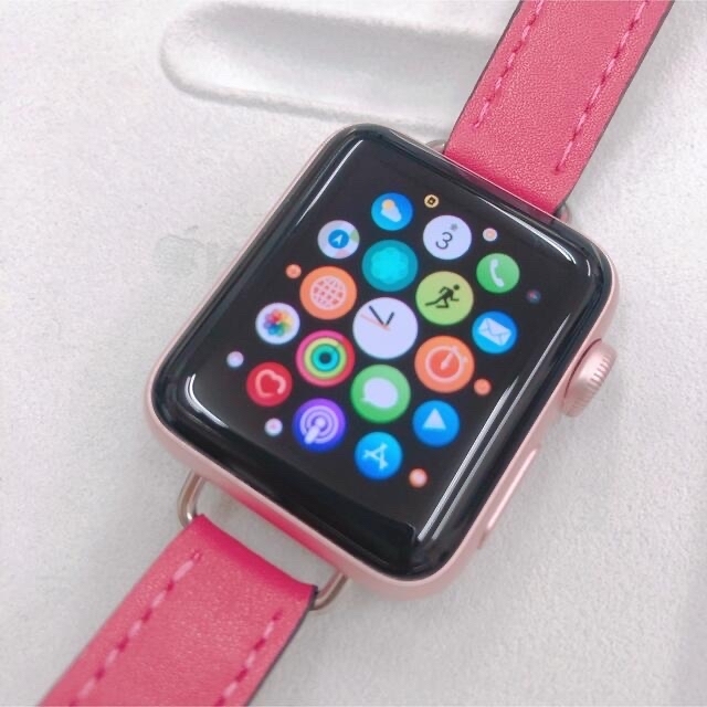 定番超歓迎】 レア色 Apple Watch RoseGold アップルウォッチ 38mm PJHoq-m57339061999 