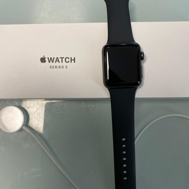 APPLE WATCH3 38 SGAL BK130-200 201809