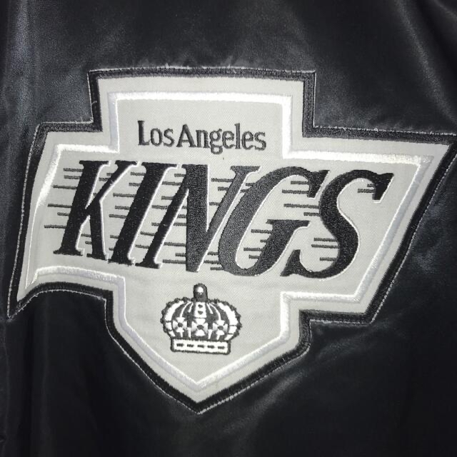 90's NHL キングス LA KINGS ナイロンスタジャン STARTER