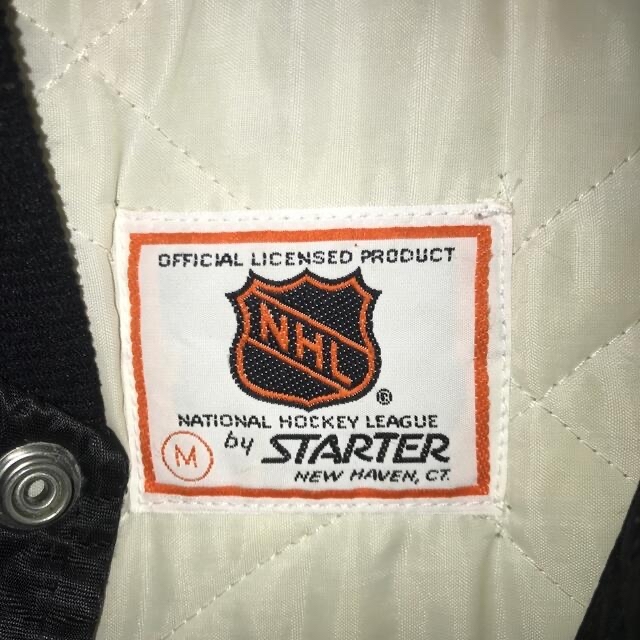 90's NHL キングス LA KINGS ナイロンスタジャン STARTER