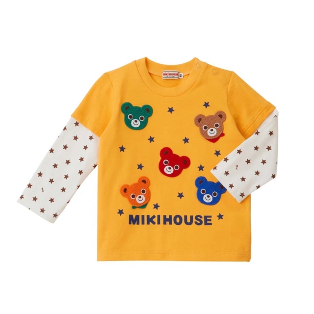 mikihouse(ミキハウス)のミキハウス　Tシャツ キッズ/ベビー/マタニティのベビー服(~85cm)(Ｔシャツ)の商品写真