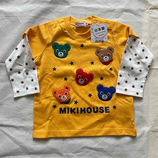 mikihouse(ミキハウス)のミキハウス　Tシャツ キッズ/ベビー/マタニティのベビー服(~85cm)(Ｔシャツ)の商品写真