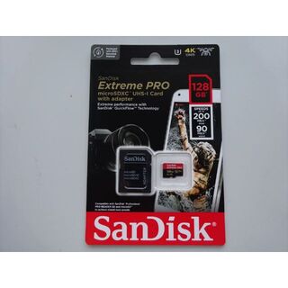 サンディスク(SanDisk)の新品 Sandisk Extreme PRO microSD 128GB(その他)