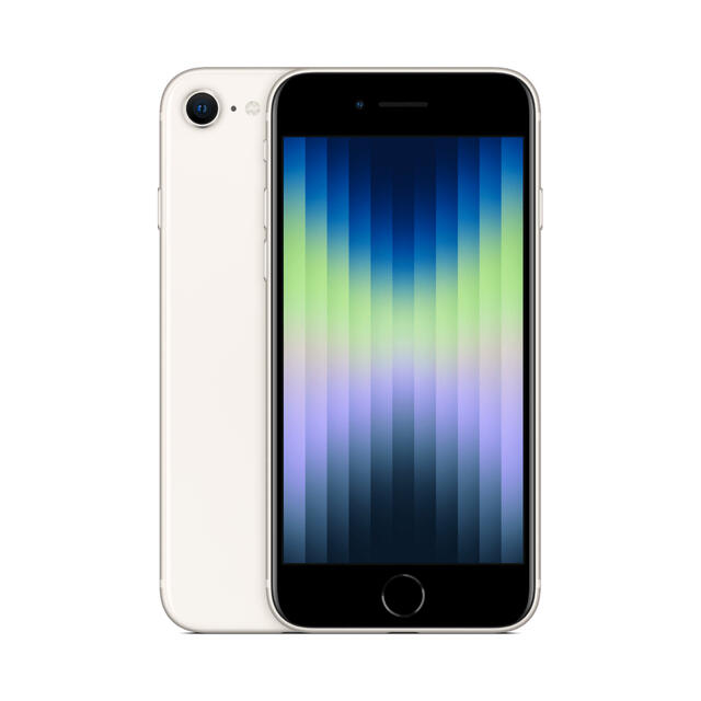 【ソフトバン】 iPhone - Apple iPhoneSE 第3世代128GB スターライト の通販 by はまちゃん's shop