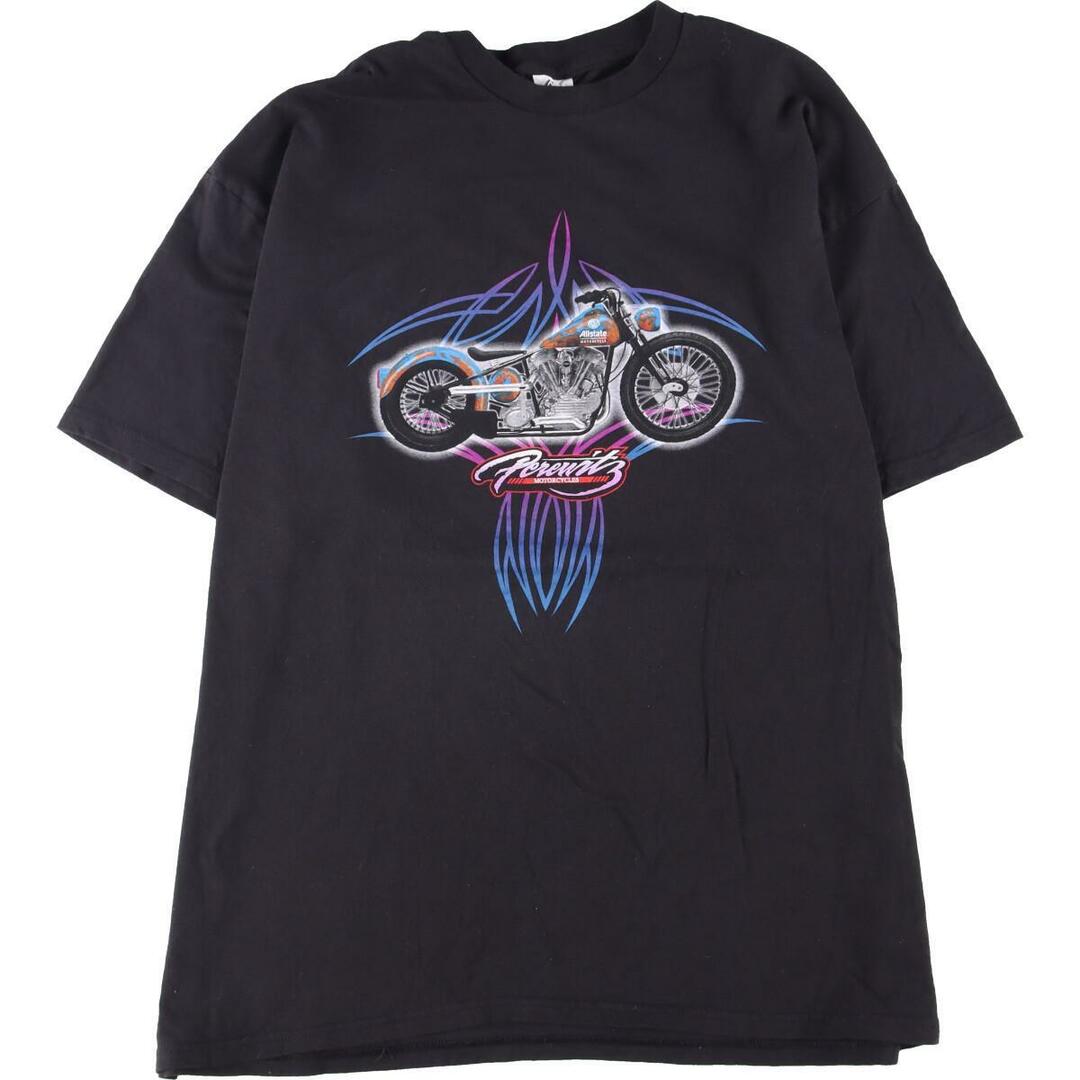 DELTA モーターサイクル バイクTシャツ メンズL /eaa272224