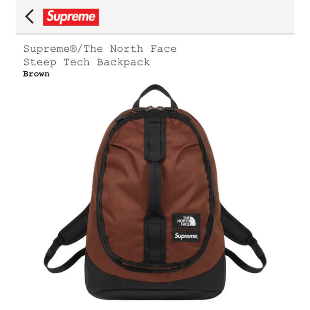 バッグ専用Supreme The North Face  Steep Backpack