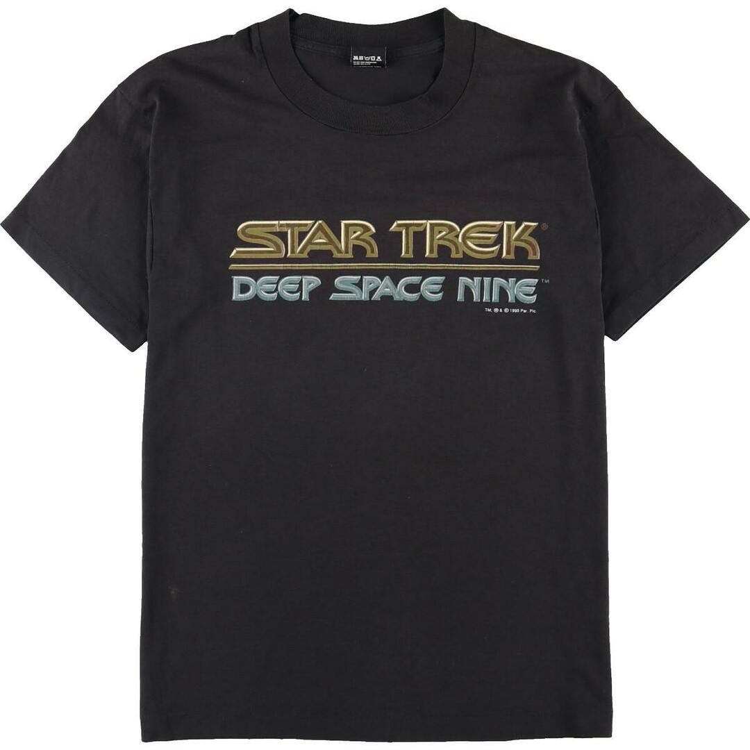 90年代 スクリーンスターズ SCREEN STARS STAR TREK スタートレック 映画 ムービーTシャツ USA製 メンズL ヴィンテージ /eaa158531