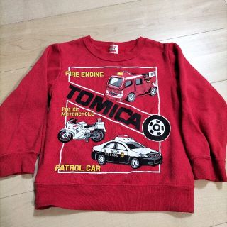 タカラトミー(Takara Tomy)のトミカ　トレーナー　110(Tシャツ/カットソー)