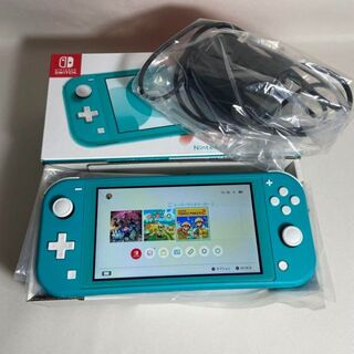 Nintendo Switch - 美品☆NINTENDO SWITCH LITE ターコイズ☆の通販 by 