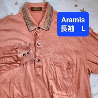 アラミス(Aramis)の【19】ARAMIS メンズトップス L  開襟長袖(Tシャツ/カットソー(七分/長袖))