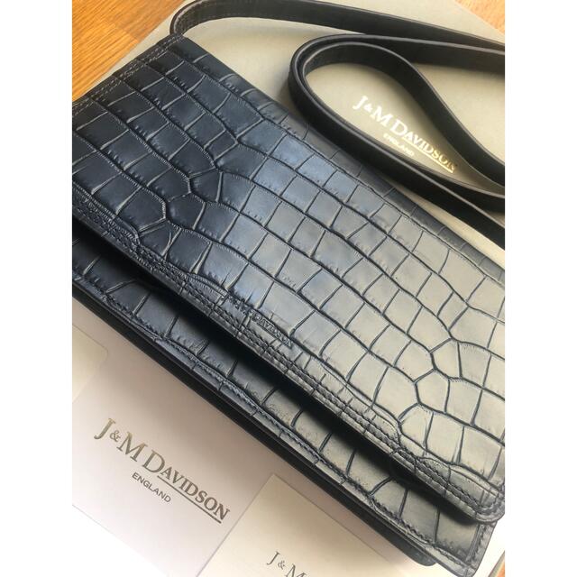 J&M DAVIDSON クロスボディウォレット ミッドナイト-eastgate.mk