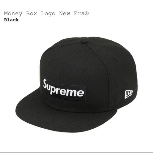 新品】supreme Money Box Logo New Era7 1/2-