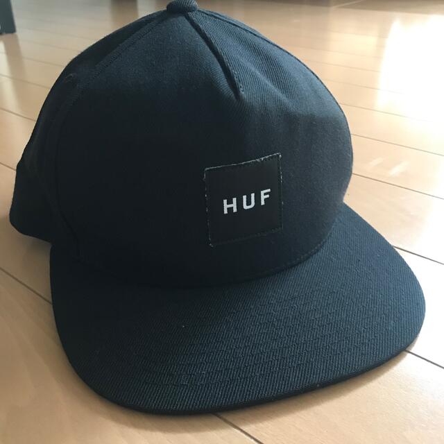 HUF Box Snapback Hat Cap Black キャップ