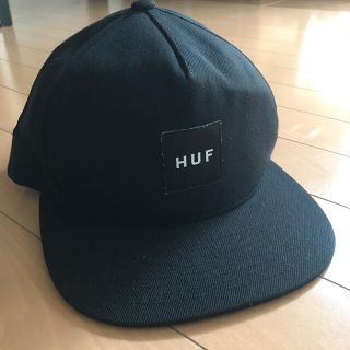 ハフ(HUF)のHUF Box Snapback Hat Cap Black キャップ(キャップ)